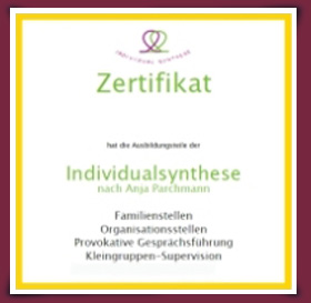 Zertifikat Therapeut/in der Individualsynthese®